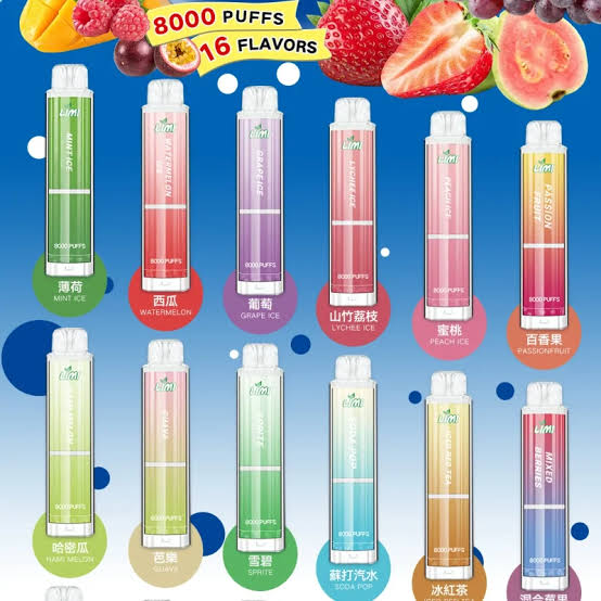 LIMI 8000口拋棄式 | 潮流發光棒 | LIMI電子煙#台灣現貨#2